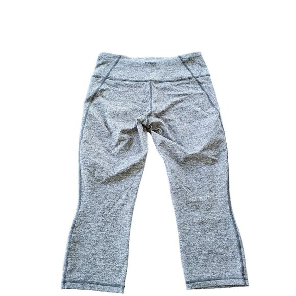 Patagonia Women's Athletic Yoga Workout Leggings Cropped Gray size L - Picture 4 of 15